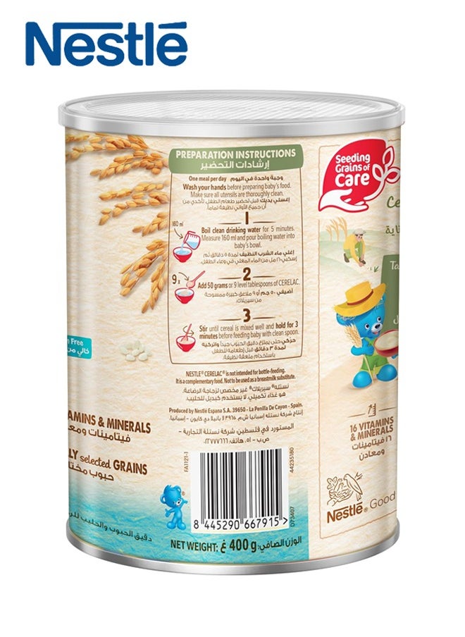 Cerelac Rice, Infant Cereal with Milk, 400g