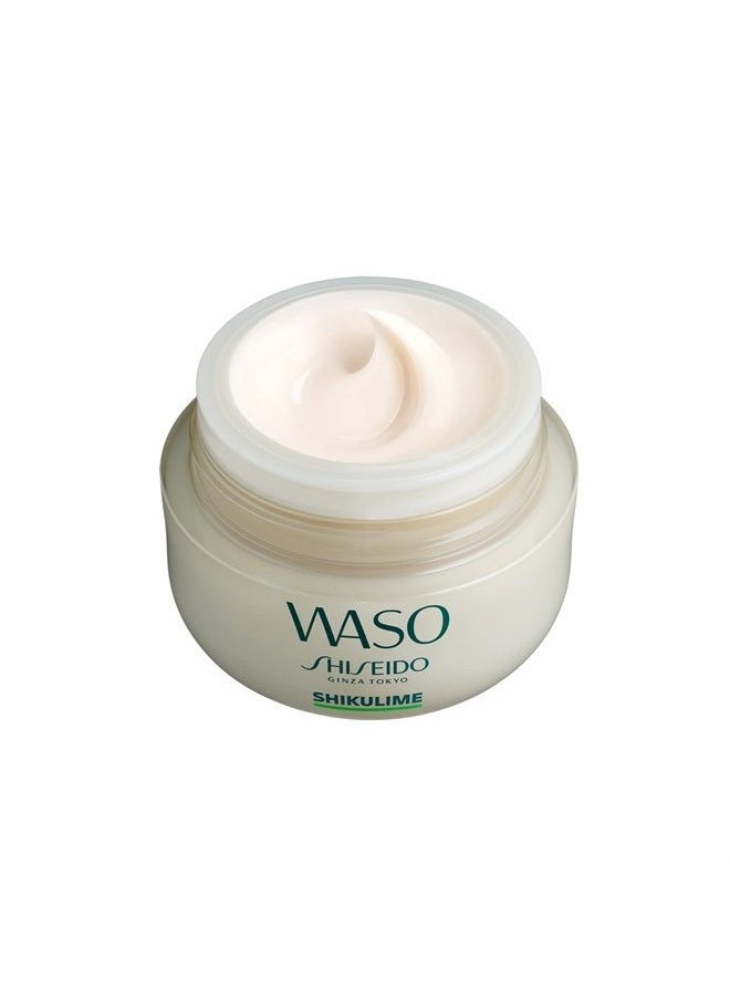 Waso SHIKULIME Mega Hydrating Moisturizer - 1.7 oz - Improves Plumpness & Radiance - 48-Hour Hydration - Vegan, Cruelty Free, Fragrance Free & Non-Comedogenic