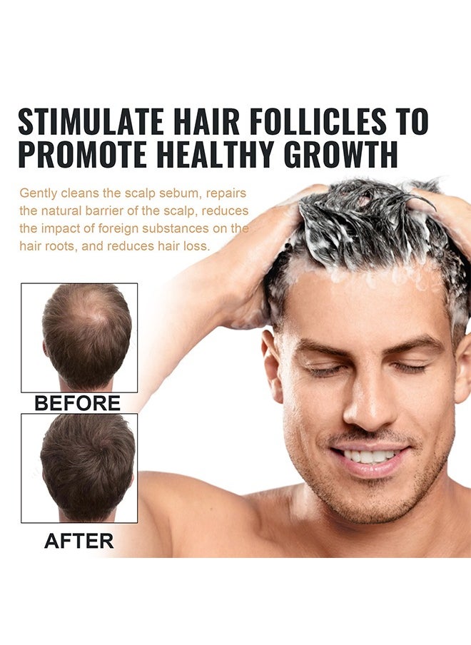 Root Activating Shampoo 100ml, Strengthen Hair Root Anti Falling and Firm Hair, Thick and Fluffy Hair, Soft and Strong Hair Repair and Care Shampoo