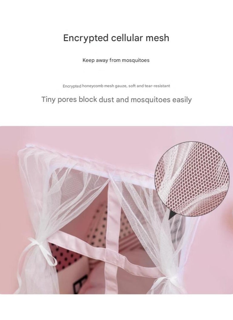 Dog Bed Pet Bed Cat Dog Bed Dog Kennel Teddy Small Dog Cat Pet Princess Bed Pet Tent Nest Four Seasons Universal Removable and Washable Tents Kennel Cat Bed Puppy Sofa