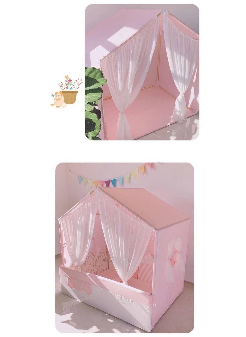Dog Bed Pet Bed Cat Dog Bed Dog Kennel Teddy Small Dog Cat Pet Princess Bed Pet Tent Nest Four Seasons Universal Removable and Washable Tents Kennel Cat Bed Puppy Sofa