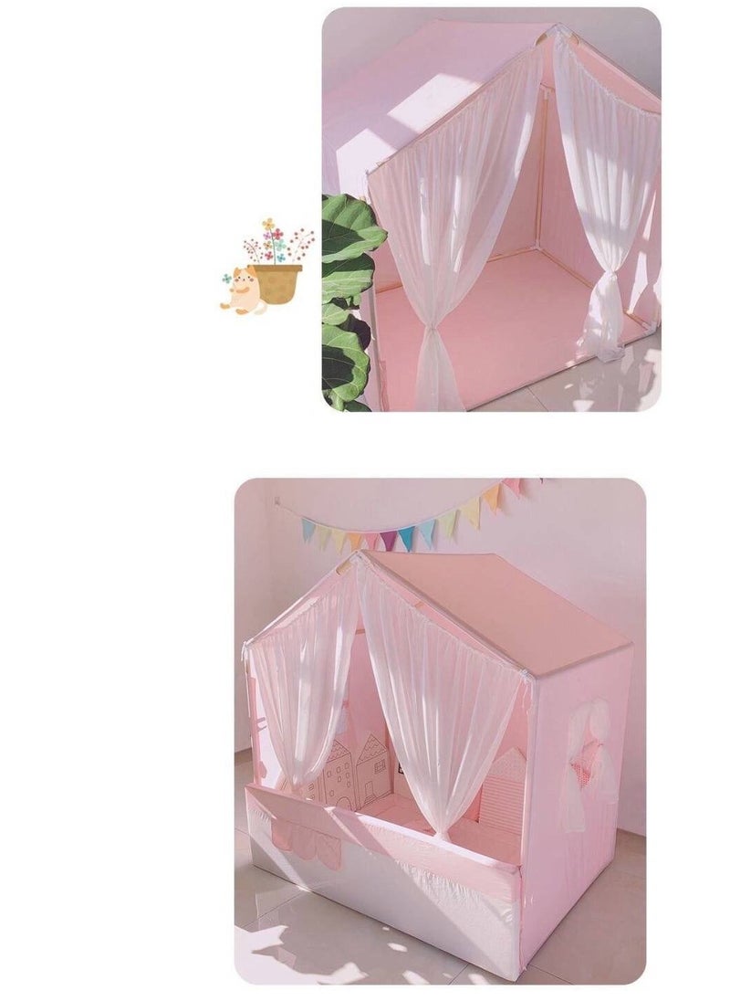 Dog Bed Pet Bed Cat Dog Bed Dog Kennel Teddy Small Dog Cat Pet Princess Bed Pet Tent Nest Four Seasons Universal Removable and Washable Tents Kennel Cat Bed Puppy Sofa