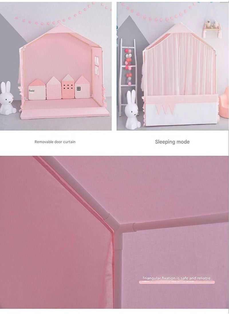 Dog Bed Pet Bed Cat Dog Bed Dog Kennel Teddy Small Dog Cat Pet Princess Bed Pet Tent Nest Four Seasons Universal Removable and Washable Tents Kennel Cat Bed Puppy Sofa