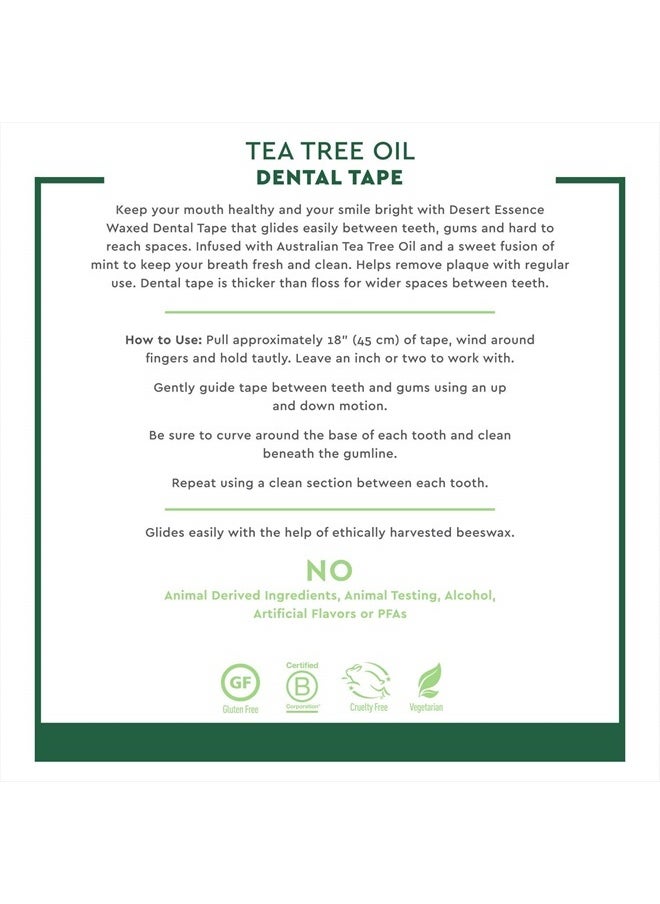 Tea Tree Oil Dental Tape - 30 yds