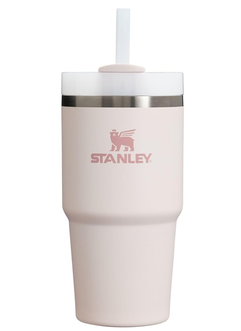 Quencher H2.0 Flow State Stainless Steel Vacuum Insulated Tumbler with Lid and Straw for Water, Iced Tea or Coffee, Smoothie and More, 14 oz