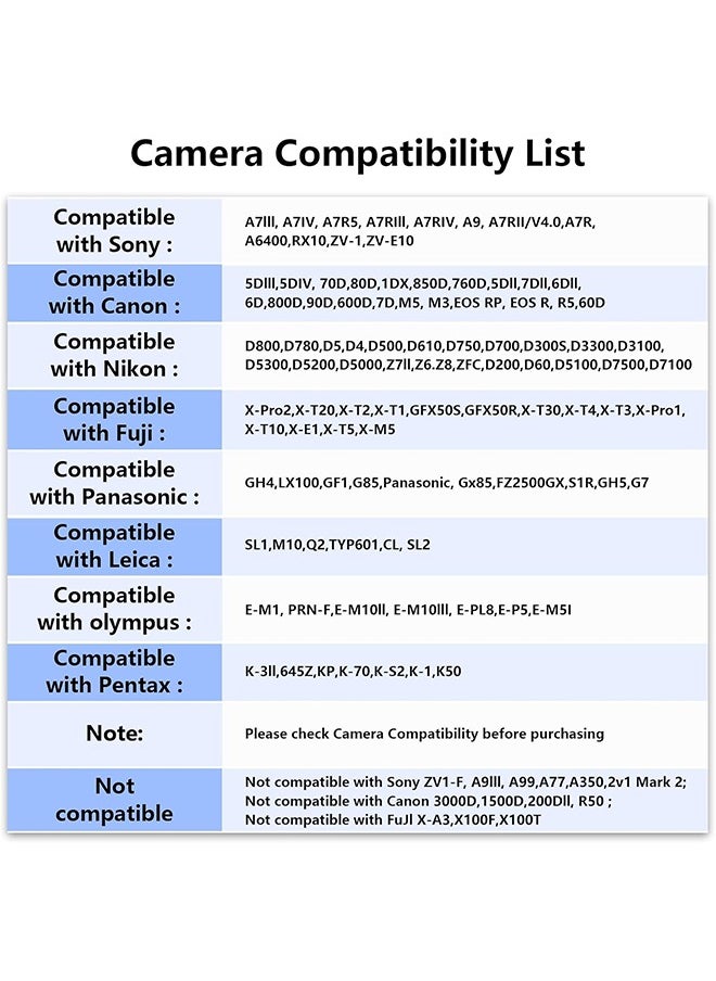 F1 Mini Camera Flash Camera Flash Speedlite for Ricoh (GR3/GR3X,etc.) Nikon/Canon/Fuji,Digital Film Cameras,Mini hot Shoe Flash for DSLR Camera（Not Compatible for Sony ZV-1F.