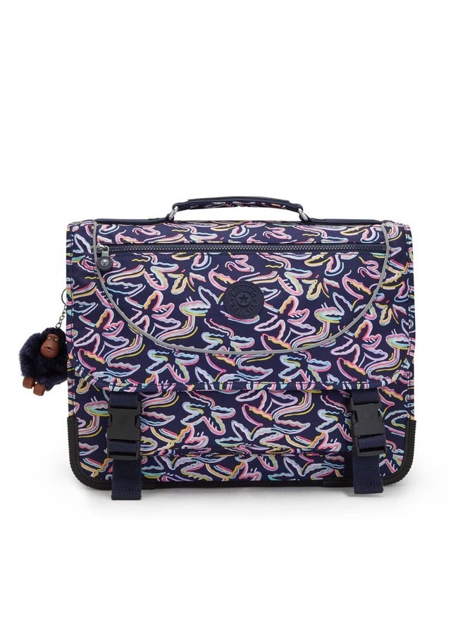 Preppy Palm Fiesta Print Backpack