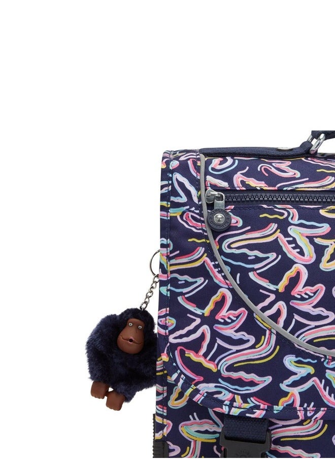 Preppy Palm Fiesta Print Backpack