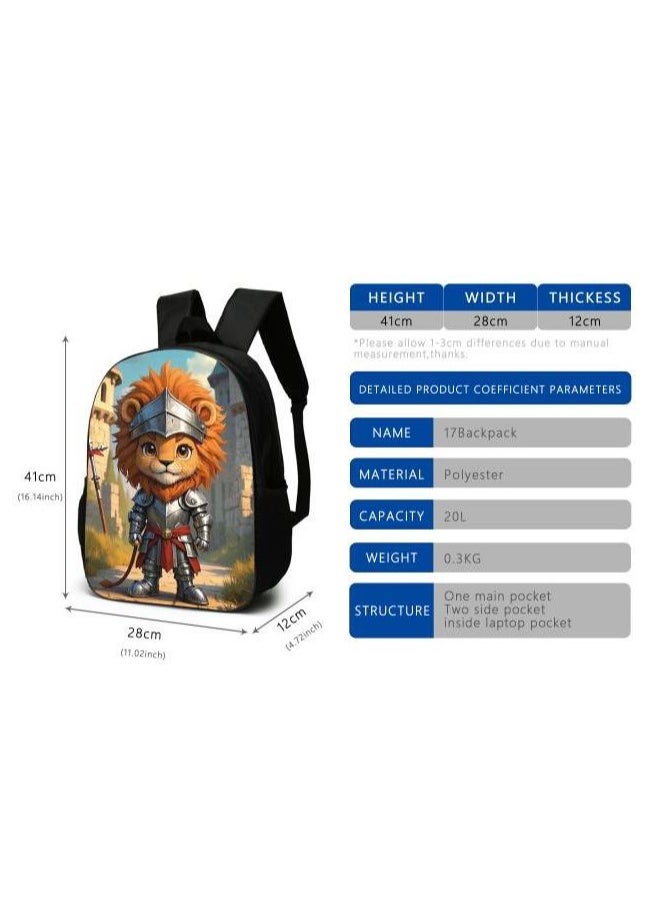 Cartoon style universal three-piece schoolbag - 1131