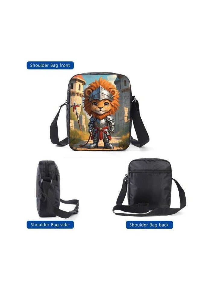 Cartoon style universal three-piece schoolbag - 1131