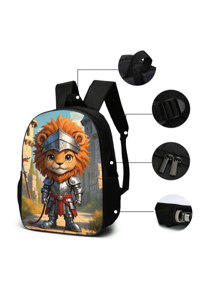Cartoon style universal three-piece schoolbag - 1131