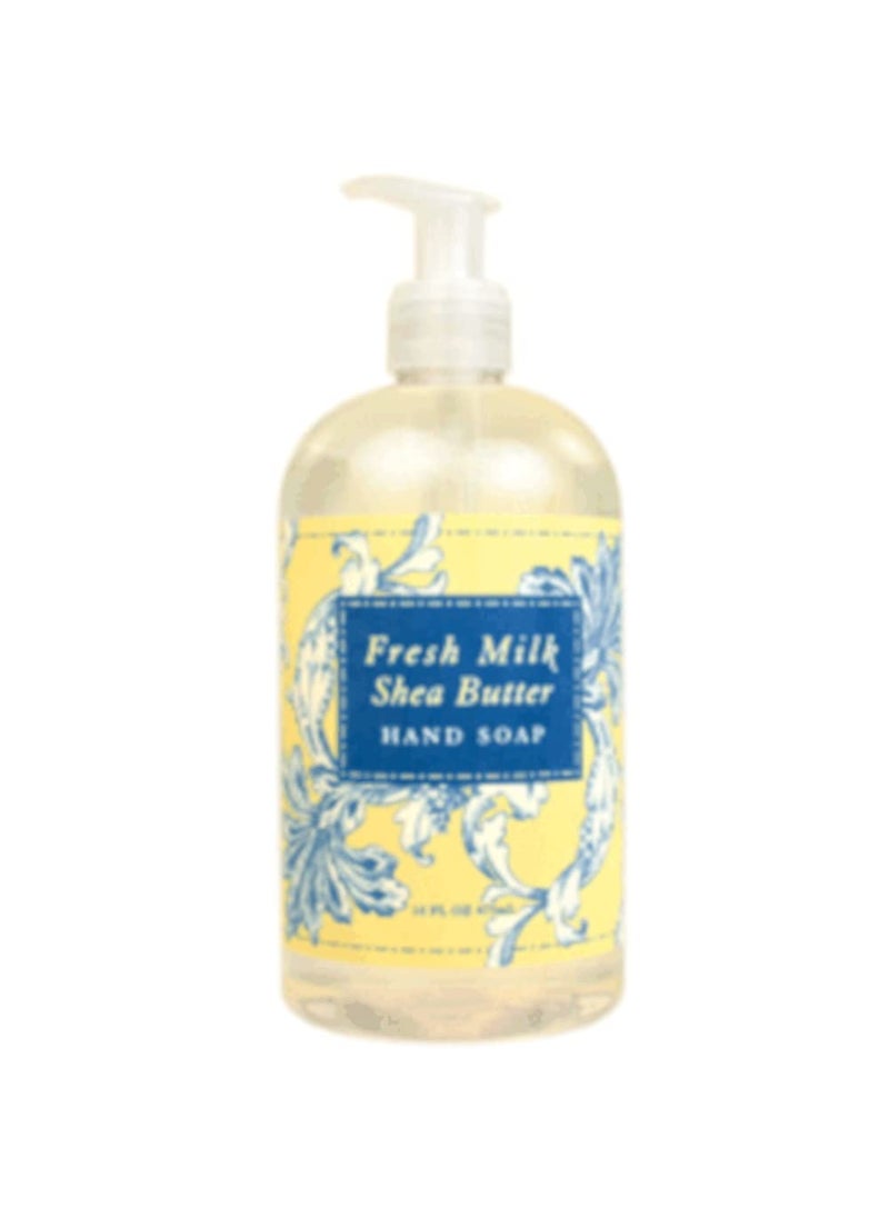 Greenwich Bay Trading Company Hand Soap, Fresh MilK Shea Butter, 16 Fl.Oz (R2Y003)