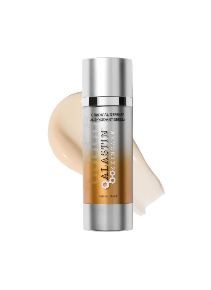 ALASTIN Skincare C-RADICAL Defense Face Serum (1 oz) | Hydrating Vitamin C Skin Serum | Fights Free Radicals | Anti-Aging Formula Reduces Fine Lines, Wrinkles