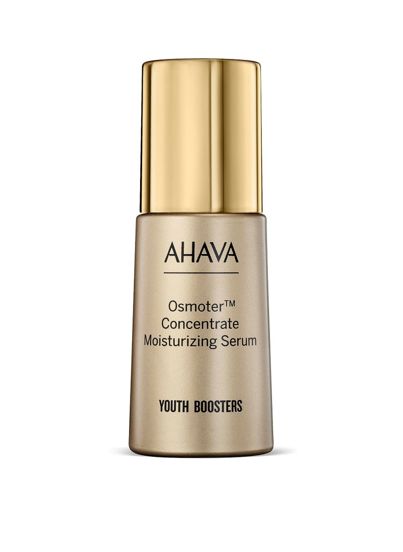 AHAVA Osmoter Concentrate Moisturizing Serum Lightweight Concentrated Serum to Boost Youthfulness Radiance from within Enhance Hydration with Argan Oil Hyaluronic Acid Osmoter X3 1 FlOz