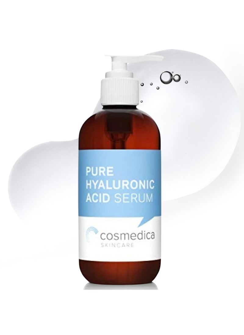 Hyaluronic Acid Serum for Skin 100% Pure-Anti-Aging Serum - Intense Hydration + Moisture, Non-greasy, Paraben-free Hyaluronic Acid for Your Face 8 oz