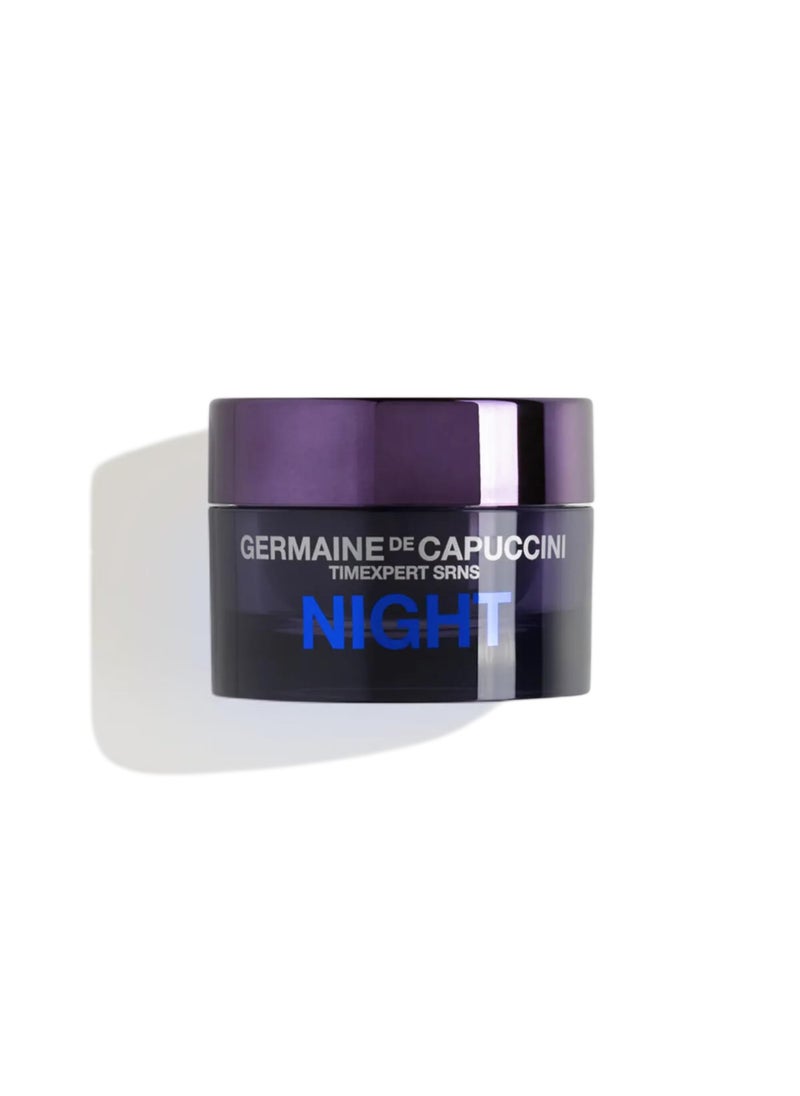 Germaine de Capuccini Timexpert SRNS High Recovery Comfort Night Cream Stimulates Skin Regeneration Process and Recovers Firmness Minimize Pigmentary Spots 50ml