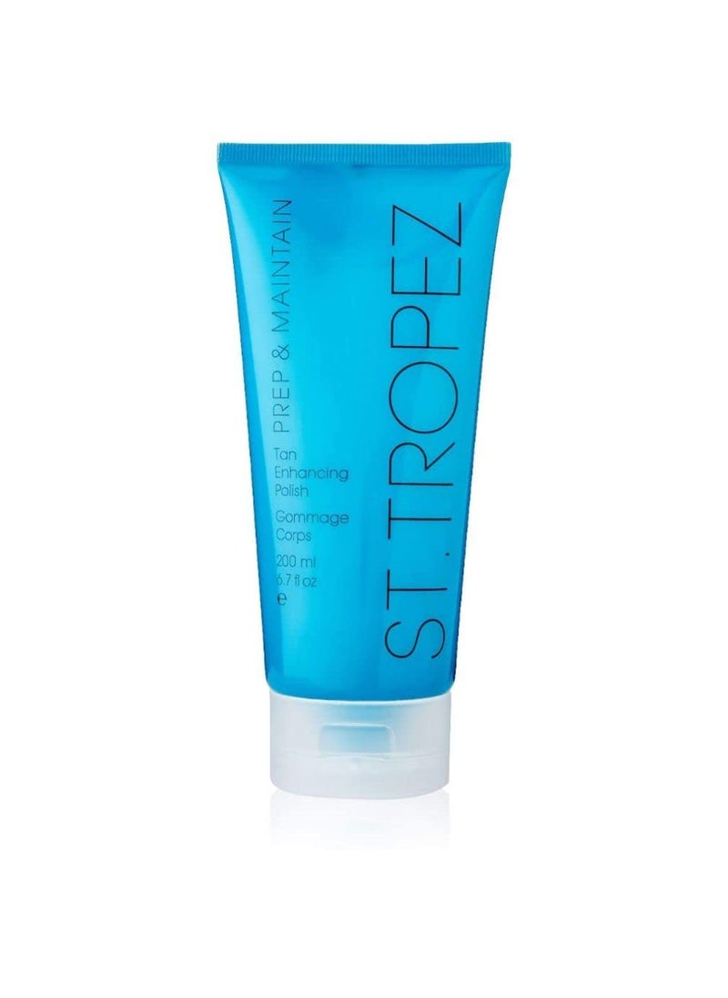 St.Tropez Prep & Maintain Tan Enhancing Polish, Vegan, Natural & Cruelty Free, 6.7 Fl Oz