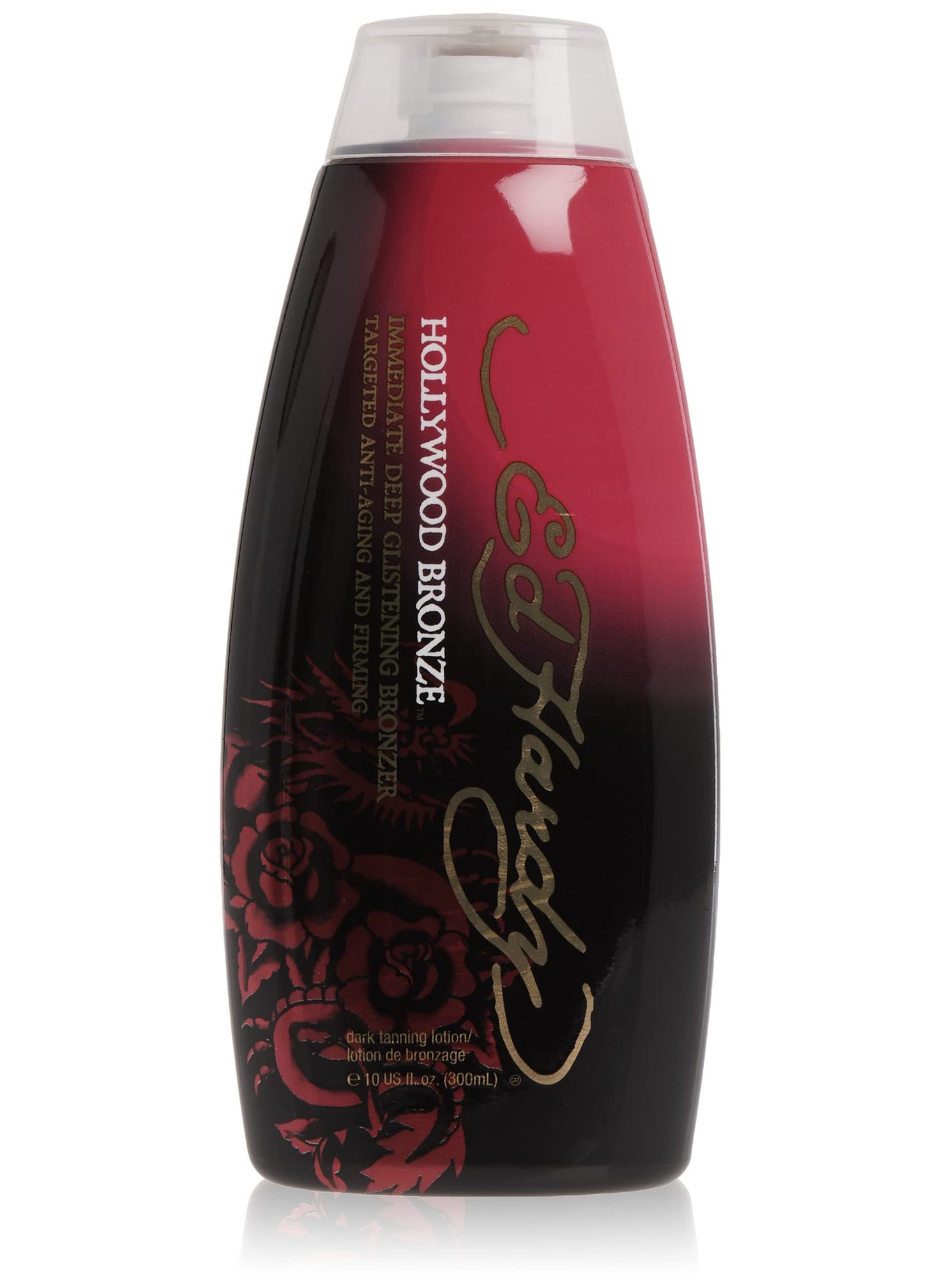 Ed Hardy Hollywood Bronze Bronzer Tanning Lotion, 10 oz.