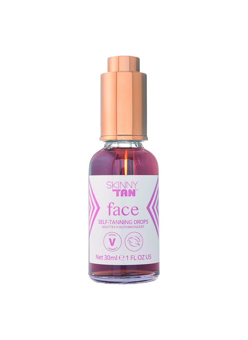 Skinny Tan Self Tanning Drops | Add to Your Favorite Moisturizer to Make a Hydrating Gradual Tanner | Natural Looking Sunless Tanner, Vegan Friendly, Cruelty Free, 1.01 oz.