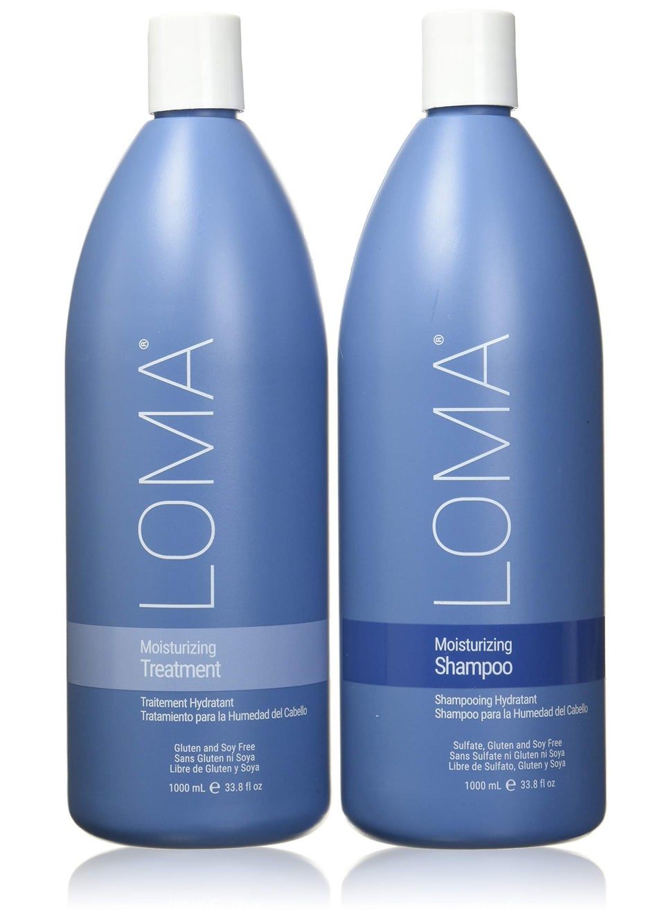 Loma Hair Care Moisturizing Shampoo & Treatment Duo