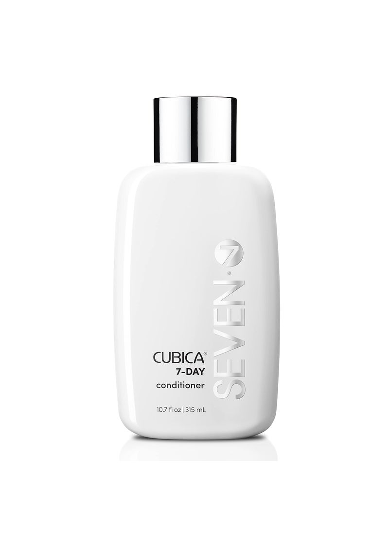 SEVEN Haircare Cubica 7-DAY Conditioner for Women + Men, Detangle and Moisturize Hair, Sulfate + Paraben Free, Cruelty Free with Honey, Shea Butter & Pro Vitamin B5, Made in USA, 10.7 oz