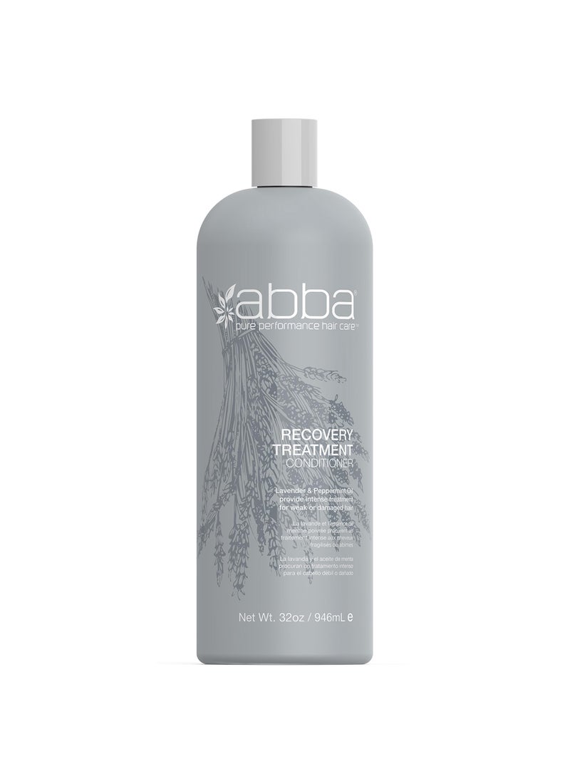 ABBA Recovery Treatment Conditioner, Lavender & Peppermint Oil, 32 Fl Oz (Pack of 1)