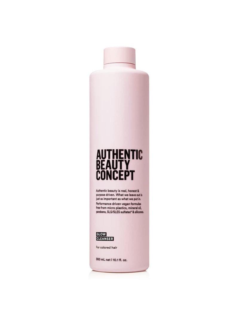 Authentic Beauty Concept Glow Cleanser | Cleansing Shampoo for Color Treated Hair | Color-Preserving | Moisturizes Colored Hair | Vegan & Cruelty-free | Sulfate-free | 10.1 fl.oz