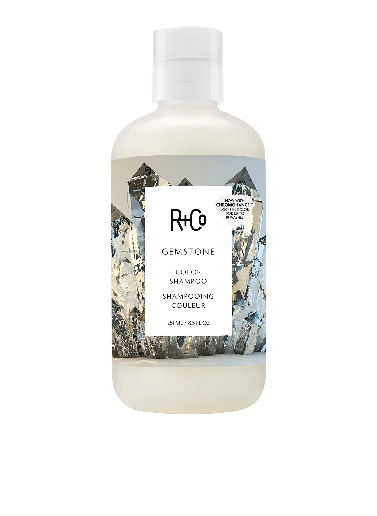 R+Co Gemstone Color Shampoo | Frizz Control, Repairs + Preserves Hair Color | Vegan + Cruelty-Free | 8.5 Fl Oz