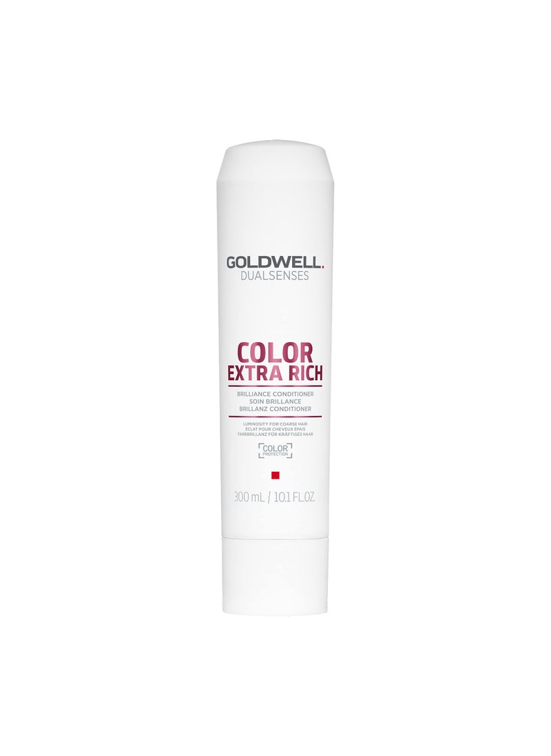 Goldwell Dualsenses Color Extra Rich Brilliance Conditioner, 10.1 Fl Oz (Pack of 1)
