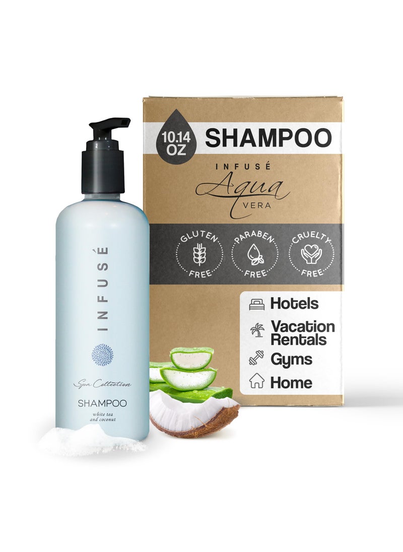 Terra Pure Infuse White Tea and Coconut Shampoo | 400 ml SINGLE