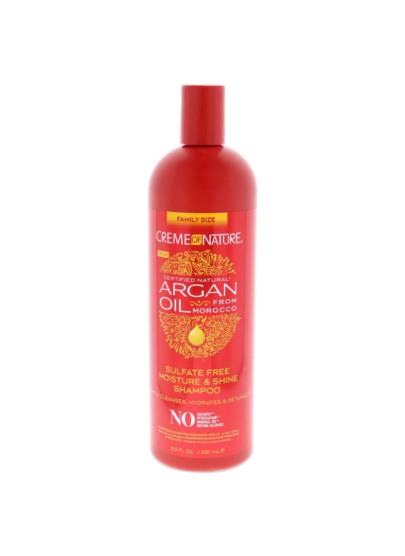 Creme of Nature Professional Argan Oil Moisture and Shine Shampoo, 20 Ounce