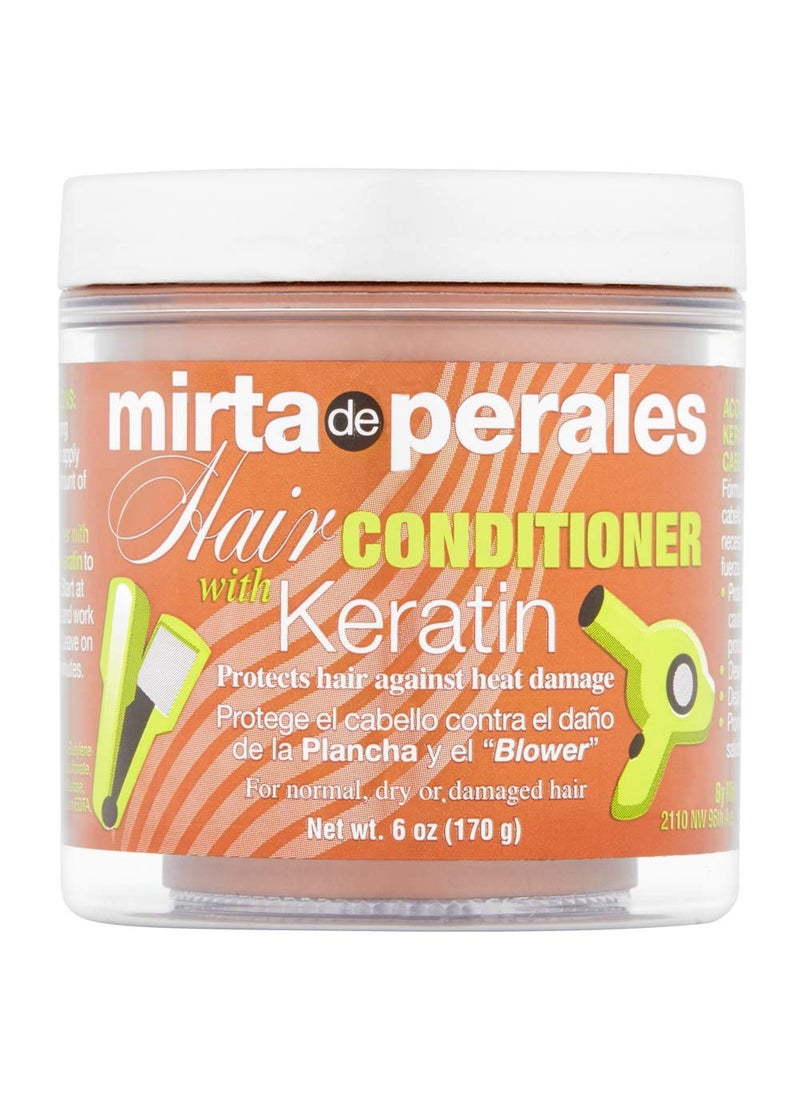 Mirta de Perale Hair Conditioner With Keratin 6 oz