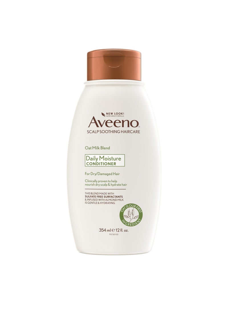 Aveeno Scalp Soothing Oat Milk Blend Conditioner , Fresh, 12 Fl Oz