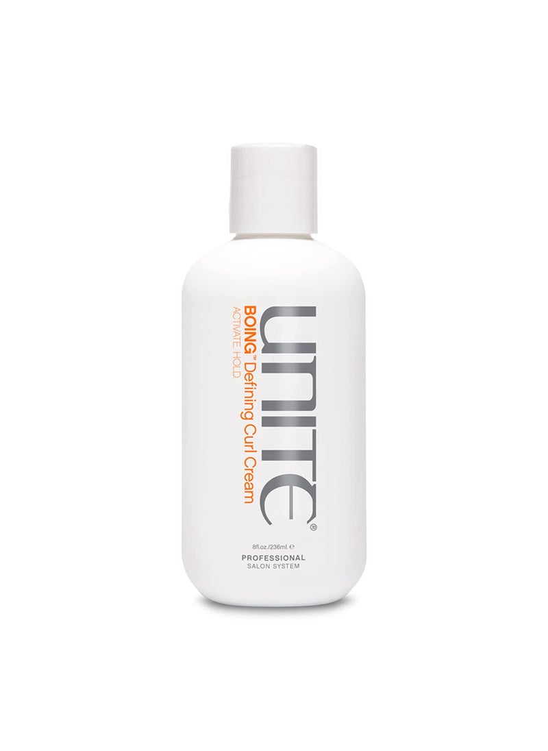 UNITE Hair BOING Defining Curl Cream, 8 Fl Oz (Pack of 1)