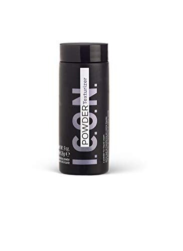 K I.C.O.N. Powder Texturizer, Hair Powder and Thickening Product, Fine-Hair Volumizer, Oily-Scalp Product, 0.9 Ounces
