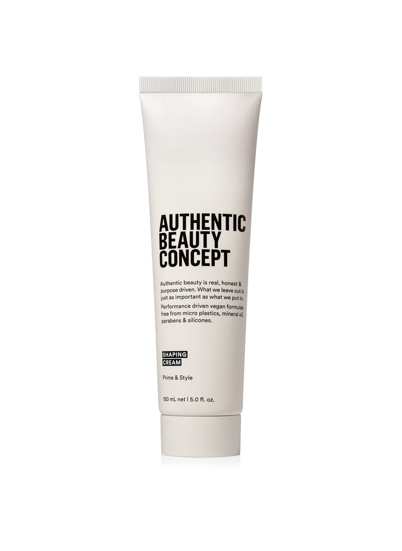 Authentic Beauty Concept Shaping Cream | Medium Hold Styling Cream | Defines Natural Textures | All Hair Types | Silicone-free & Cruelty-free | 5 fl. oz.