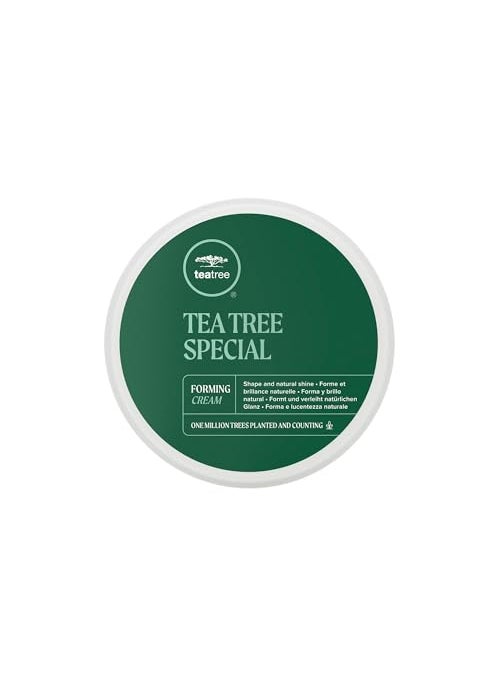 Tea Tree Forming Cream, Flexible Hold, Natural Shine Finish, For All Hair Types, Especially Medium to Coarse, 3 oz