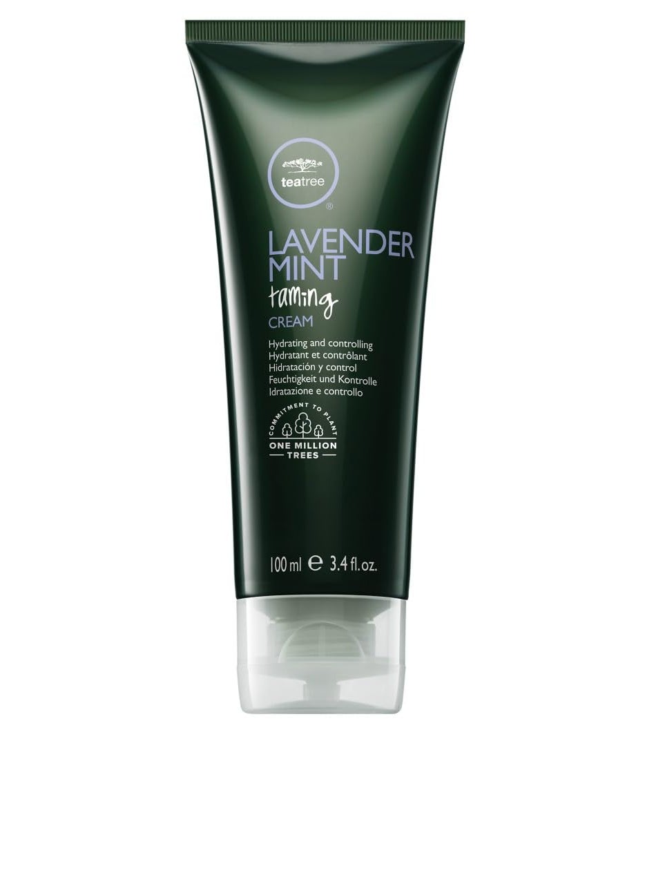 Tea Tree Lavender Mint Taming Cream, Rich Hair Styling Cream, For Coarse, Curly + Dry Hair, 3.4 fl. oz.