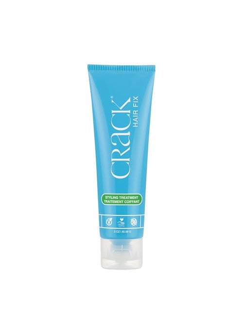 Crack HAIR FIX Styling Treatment - Multi-Tasking, Anti-Frizz, Leave-In Styling Cream with Protection from Humidity, Chlorine, Heat Treatments & Sun, 3 oz