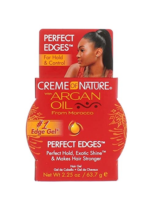 Creme of Nature Argan Oil Perfect Edges Control 2.25 oz. Jar (3 Pack)