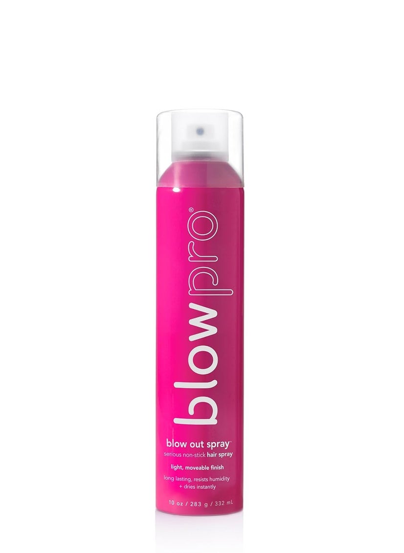 blowpro Blow Out Serious Non-Stick Hairspray, Extra Hold Hairspray - Ultra Fine Misting Finishing Spray - Lightweight Finish, Non-Stick - Conditioning Styling Spray - Anti-Humidity Hair Spray (10 oz)