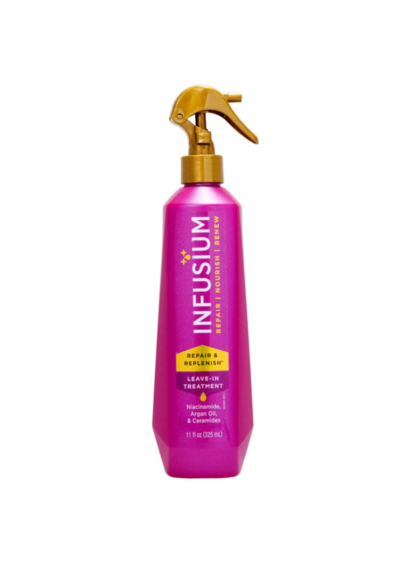 Infusium Moisturize and Replenish Leave-In Treatment - Leave-In Conditioner Spray - Leave-In Hair Treatment - Conditioner Spray - Hair Care - 11 oz