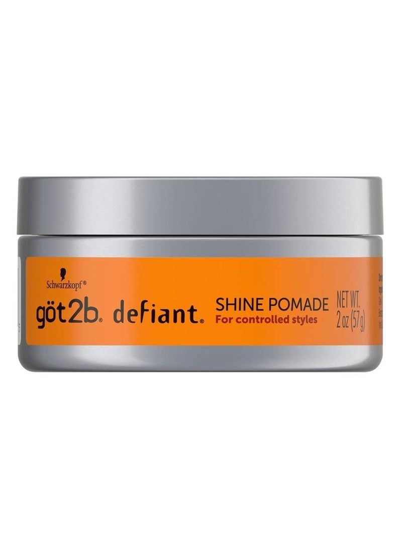 Got 2B Defiant Shine Pomade 2 Ounce (Pack of 6)