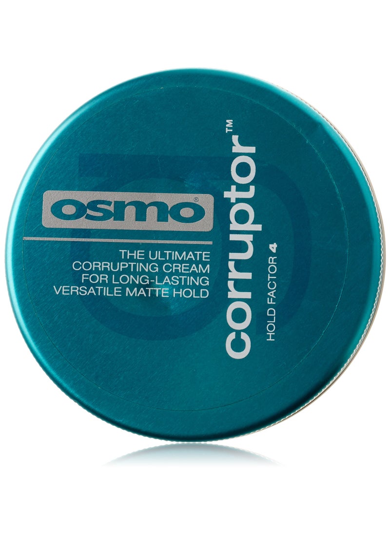 OSMO Corruptor Strong Hold Medium Shine Paste Wax Hybrid 3.38 fl.oz. Wet or Dry Hair