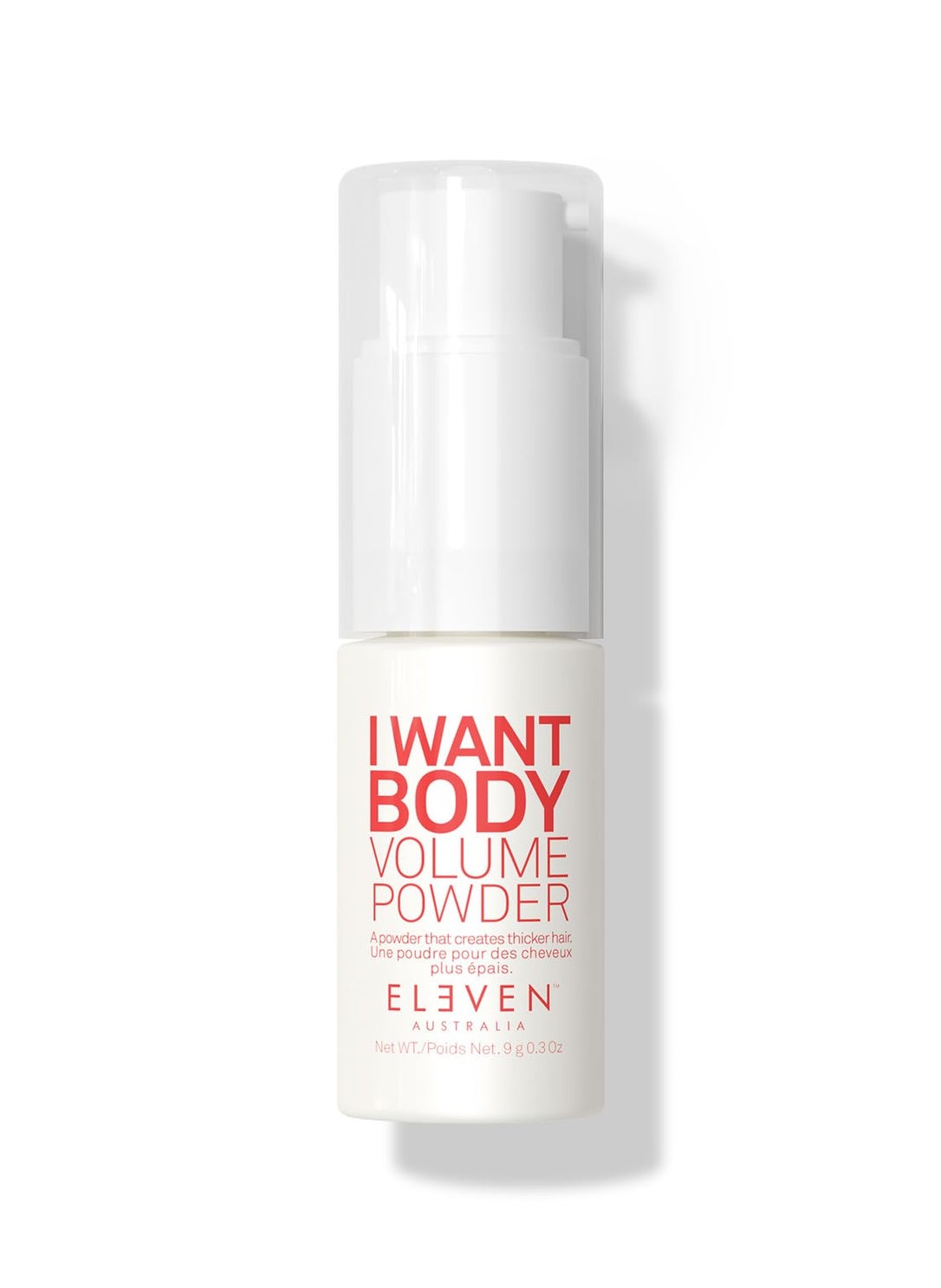 ELEVEN AUSTRALIA I Want Body Volume Powder - Lightweight Volumizing Powder for Instant Lift & Fullness, Ideal for Fine to Medium Hair, Flexible Hold with a Matte Finish - 0.3 Oz