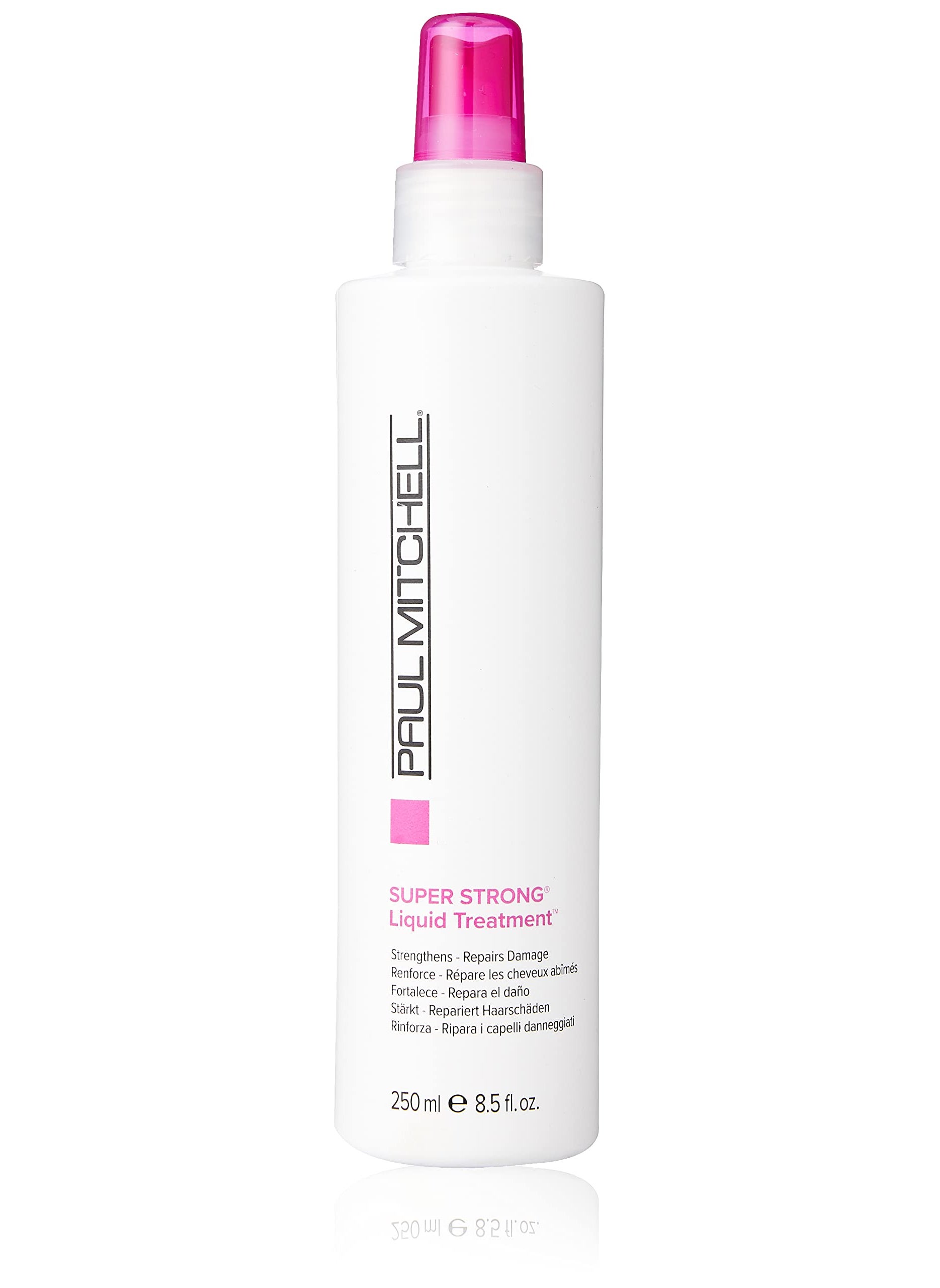 Paul Mitchell Super Strong Liquid Treatment, Strengthens + Repairs Damage, For Damaged Hair, 8.5 fl. oz.