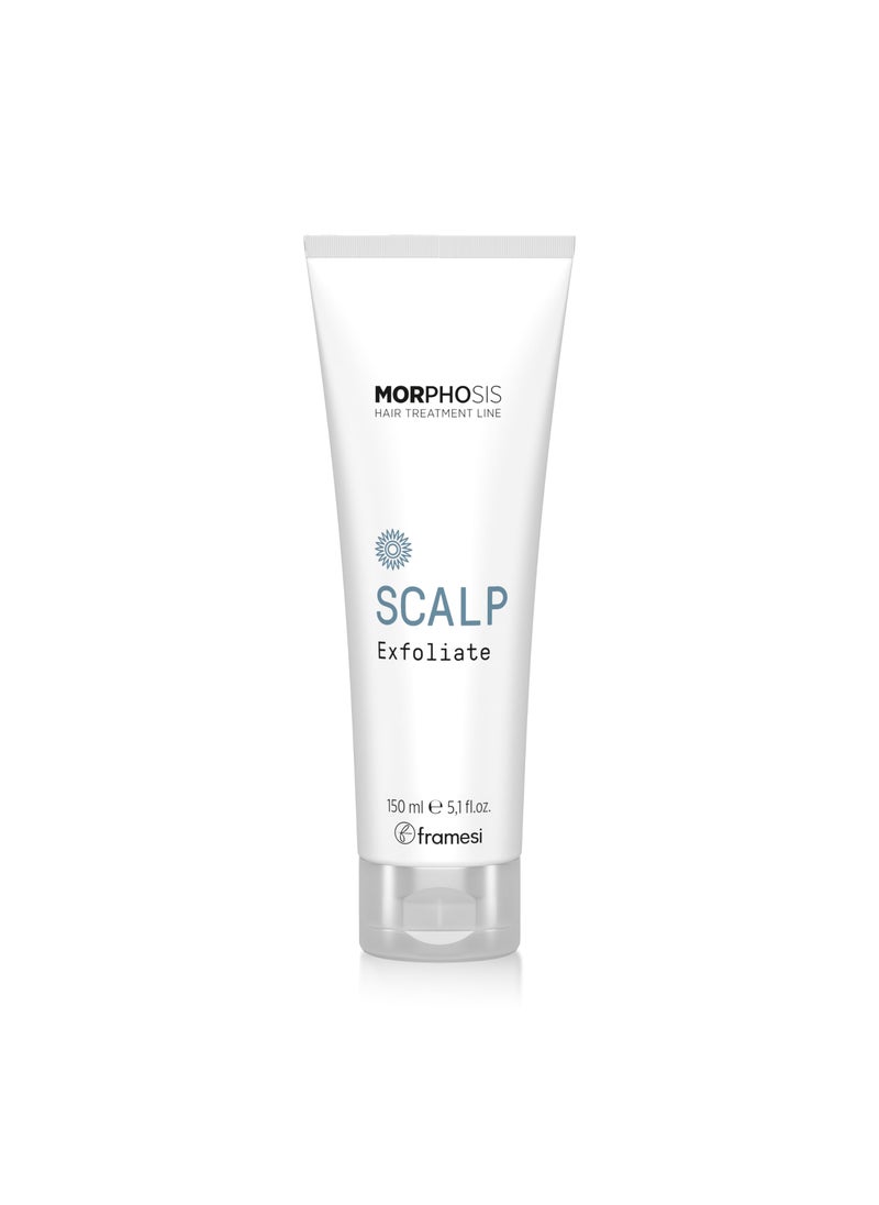 Framesi Morphosis Scalp Exfoliate, 5.1 fl oz, Scalp Exfoliator, Pre-shampoo Scalp Treatment