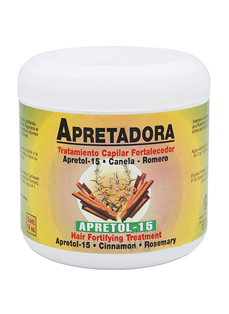 Apretadora Alopecil Apretadora Fortifying Capillar Treatment With Apretol Cinnamon 16 Ounce, 16 Ounces