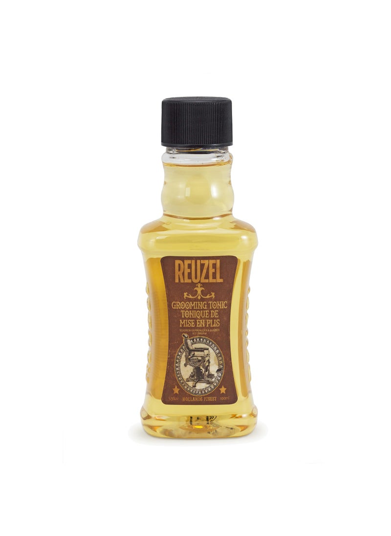 Reuzel Grooming Tonic, Hair Oil Treatment For Men, 3.38 oz