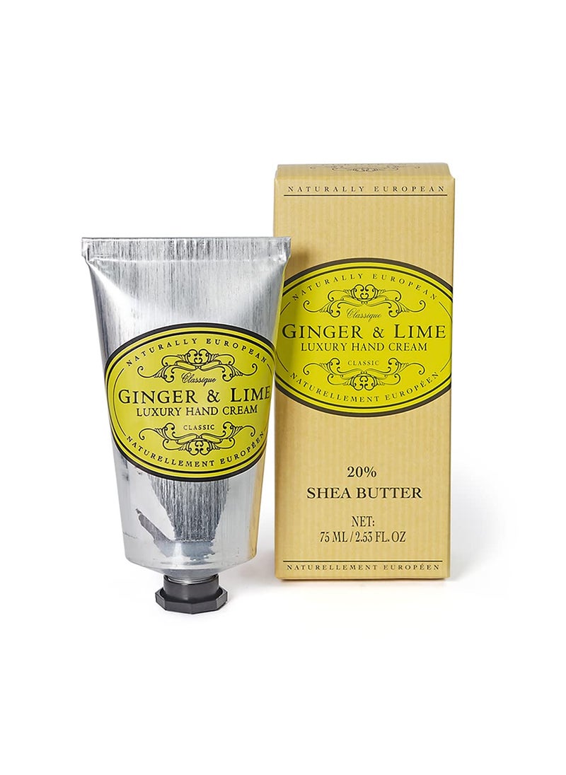 Naturally European Fragrance by Somerset Ginger and lime hand cream by somerset, 2.52 Fl Oz
